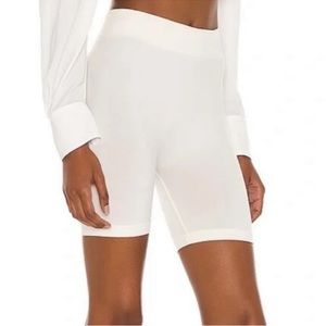 Free People Intimately Free Seamless Slip Shorts Shortie Bike Shorts Ivory XS/S